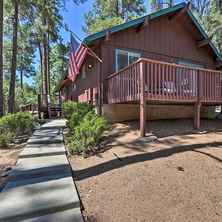Rustic-Chic Prescott Cabin With Deck In Wooded Area! Extérieur photo