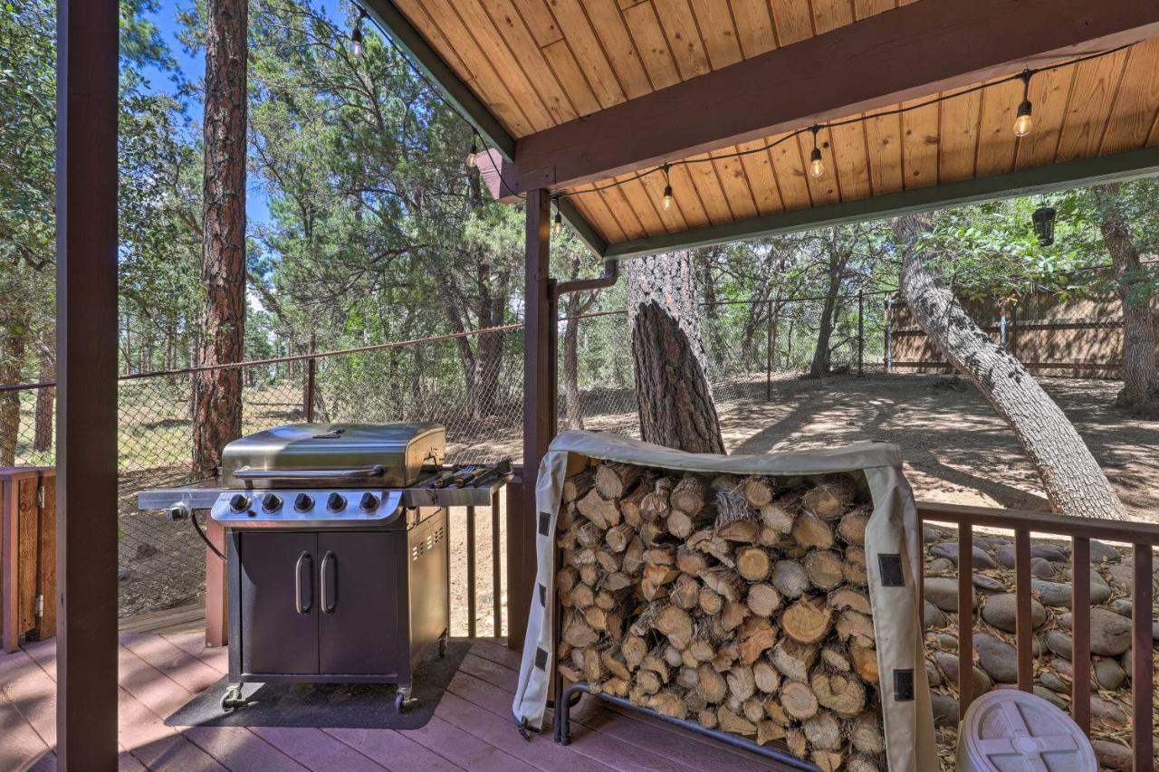 Rustic-Chic Prescott Cabin With Deck In Wooded Area! Extérieur photo