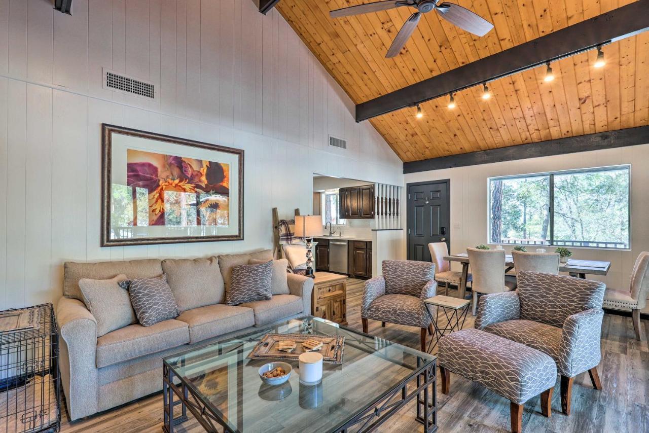 Rustic-Chic Prescott Cabin With Deck In Wooded Area! Extérieur photo
