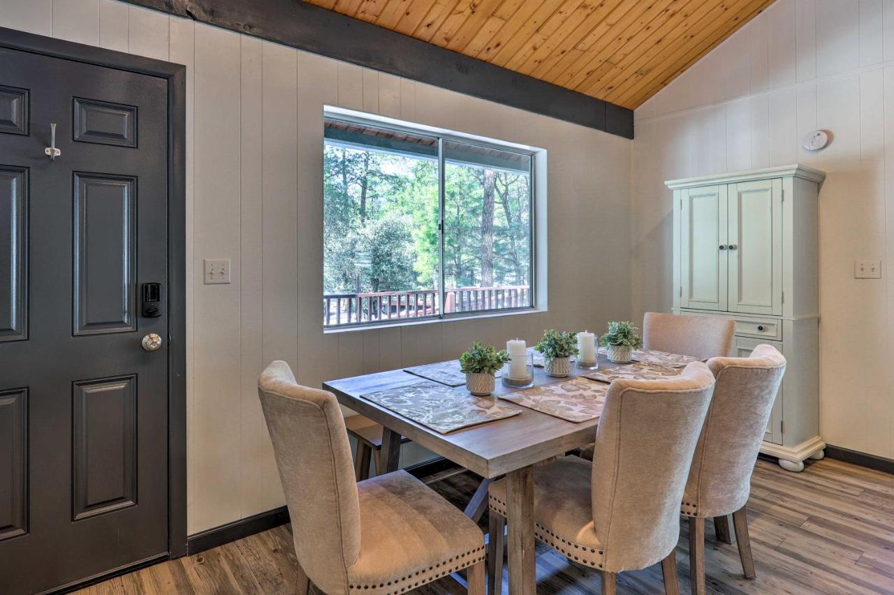 Rustic-Chic Prescott Cabin With Deck In Wooded Area! Extérieur photo
